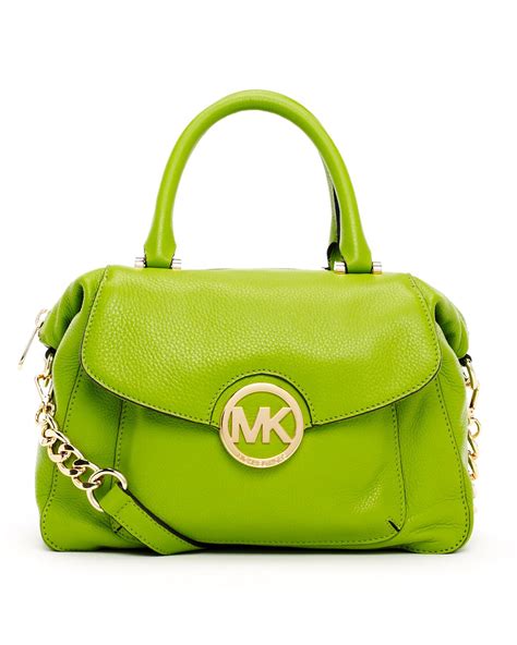 green michael kors purse outfit|Michael Kors green handbag sale.